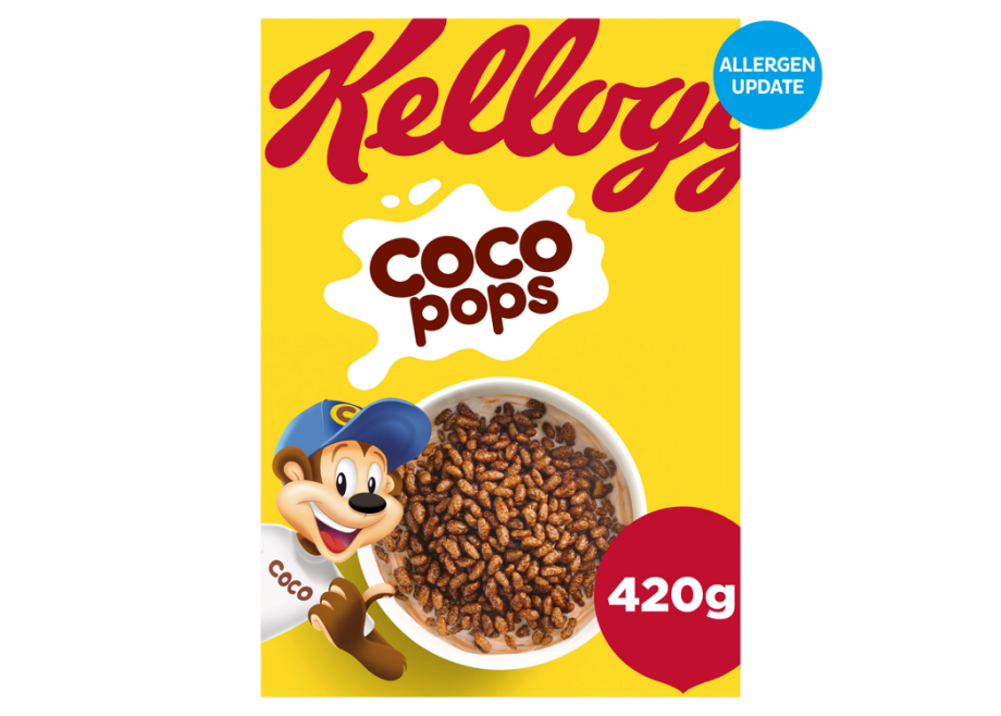 A box of Kellogg's Coco Pops